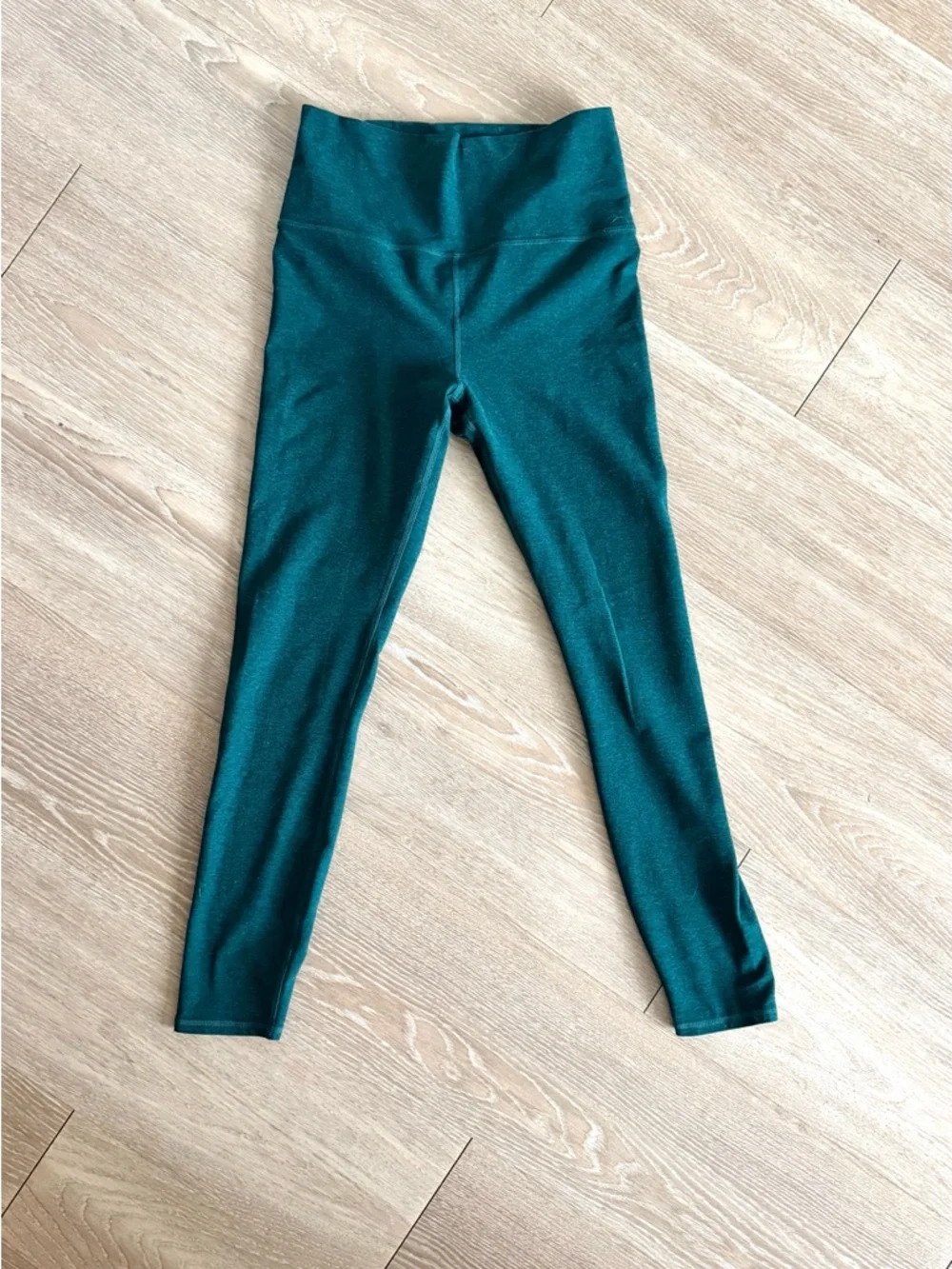 Vuori Clean Elevation Legging - Heather Teal - Picture 4 of 6